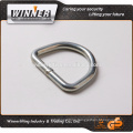 Gold Supplier 50mm Width Zinc Plated Dee Shaped D Ring